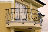 kované zábradlí