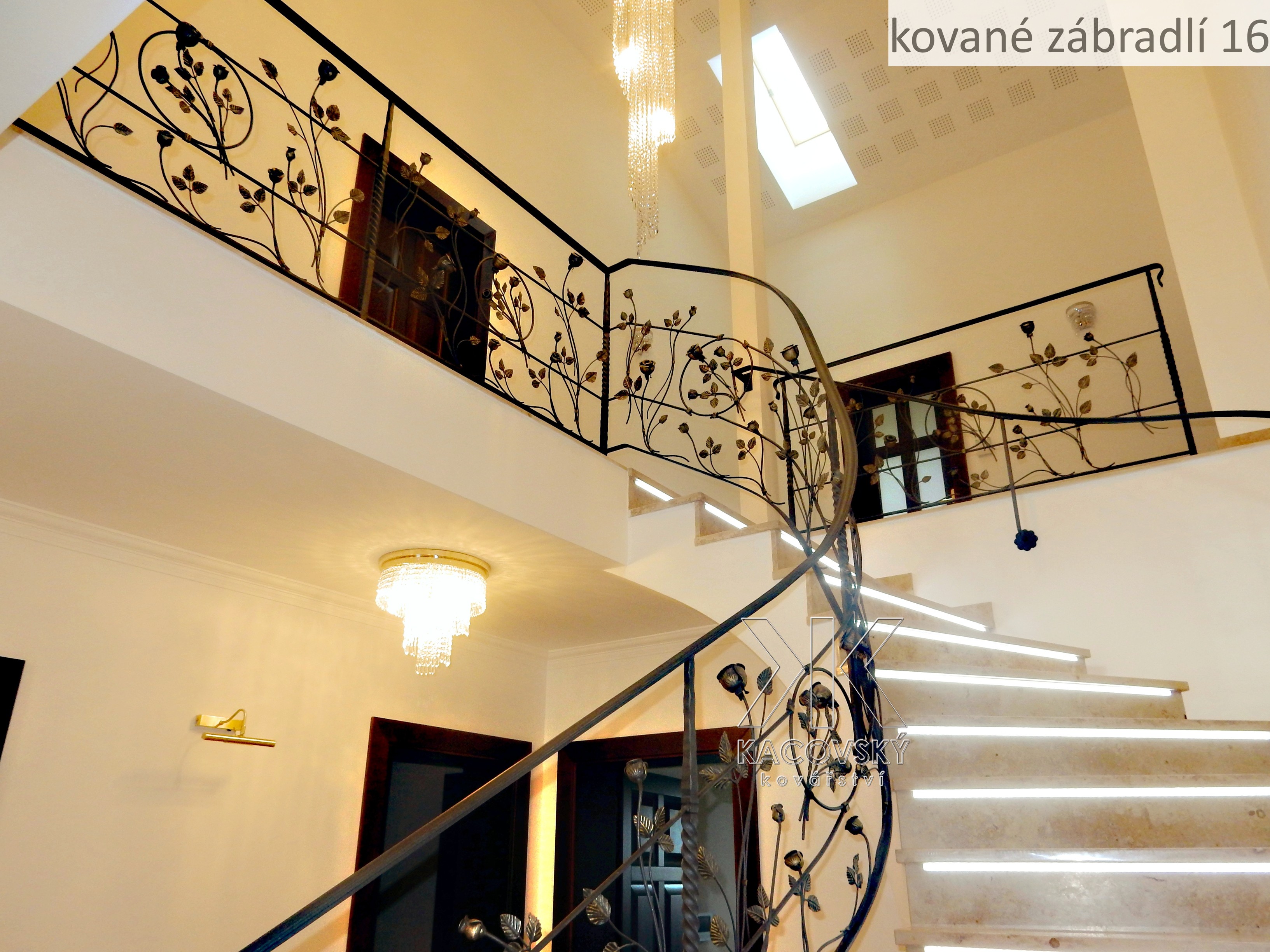 Kované zábradlí